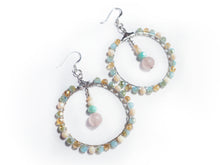 Load image into Gallery viewer, ET-031 Crystal Earrings Pastel
