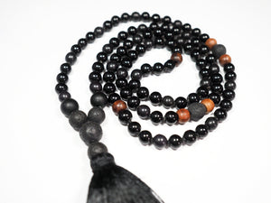 MLF6-01 Power & Strength and  Mala Necklace