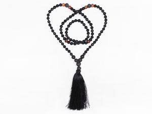 MLF6-01 Power & Strength and  Mala Necklace