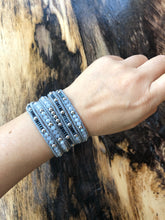 Load image into Gallery viewer, W5-313 Crystal 5 rounds wrap Bracelet
