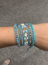 Load image into Gallery viewer, W5-257 Crystal  5 rounds wrap Bracelet
