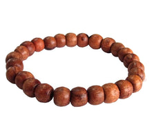 Load image into Gallery viewer, WE-003 Wood Bracelet 10mm (Natural)
